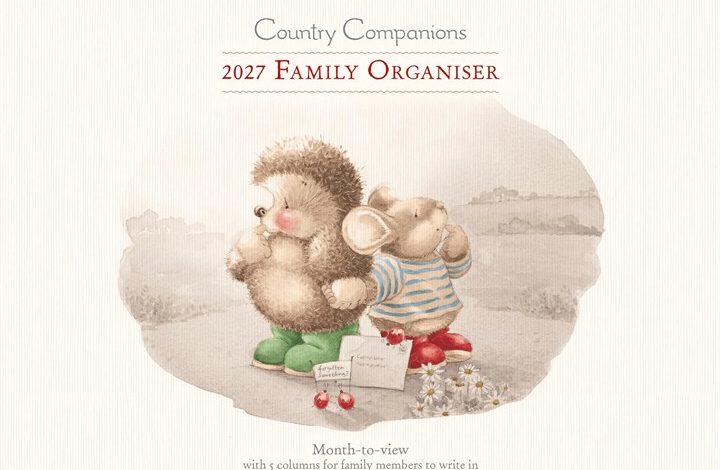 Country Companions A4 Family Organiser 2027