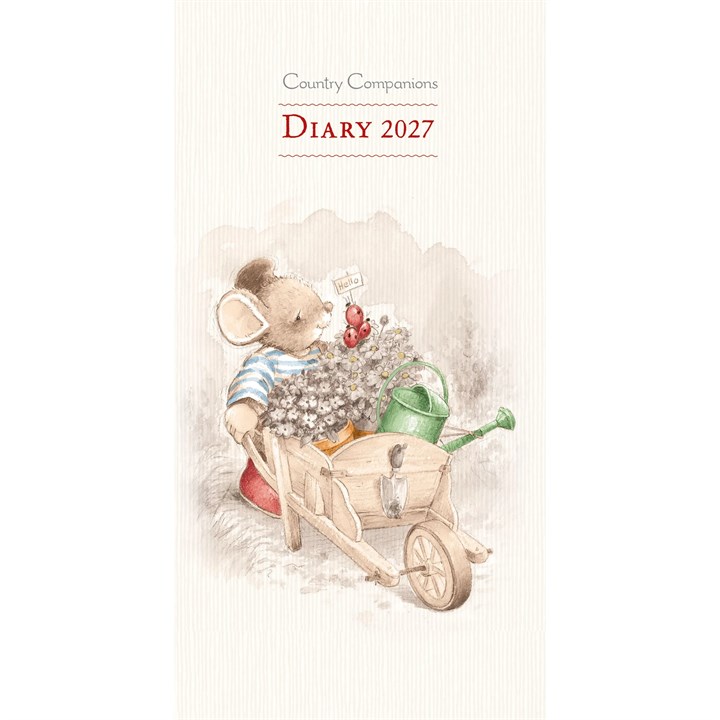 Country Companions Slim Diary 2027