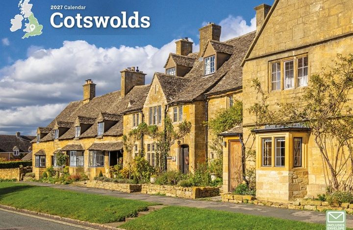Cotswolds A4 Calendar 2027