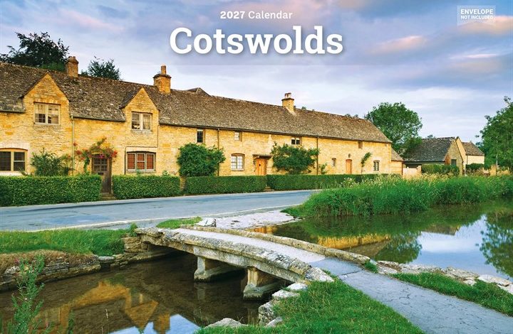 Cotswolds A5 Calendar 2027