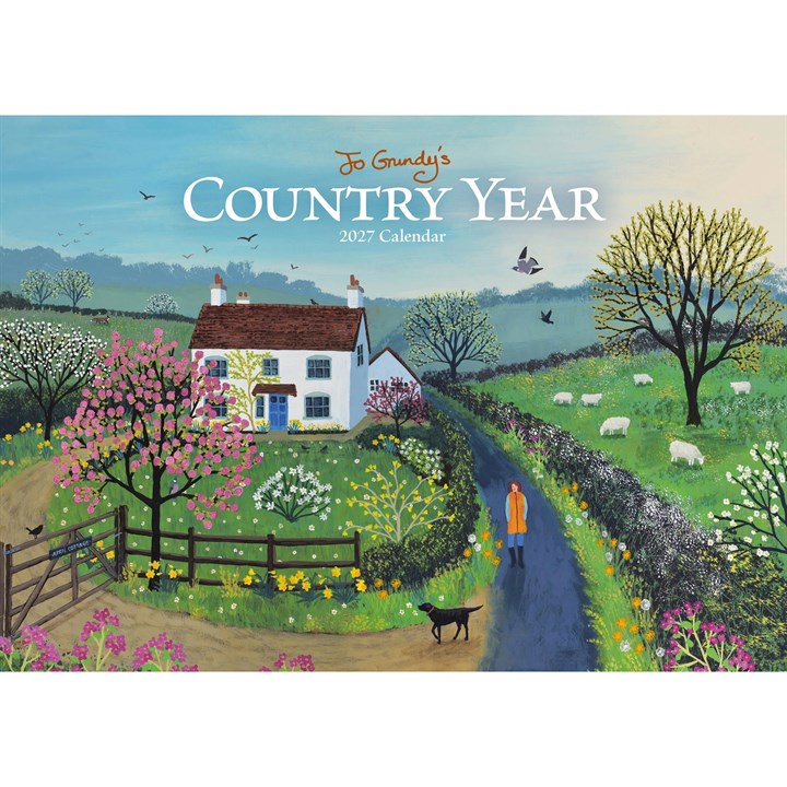 Jo Grundy, Country Year A4 Calendar 2027