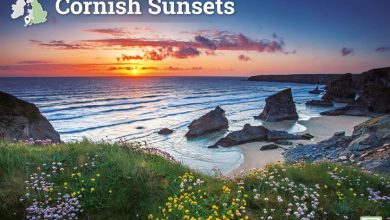 Cornish Sunsets A4 Calendar 2027