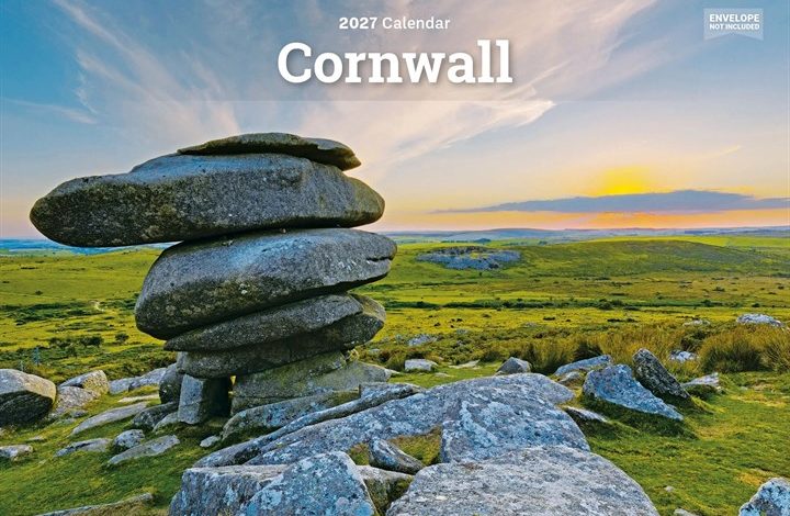 Cornwall A5 Calendar 2027