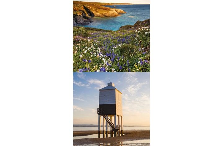 Coastline Of Britain Slim Calendar 2027