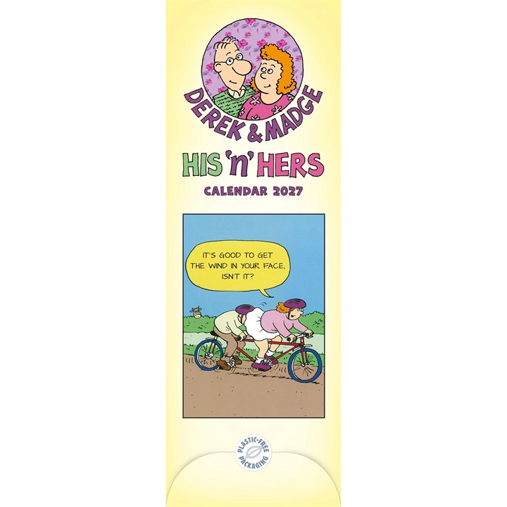 Derek & Madge, His ‘N’ Hers Couples Slim Planner 2027