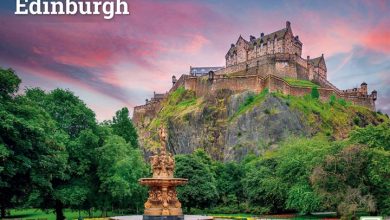 Edinburgh A4 Calendar 2027
