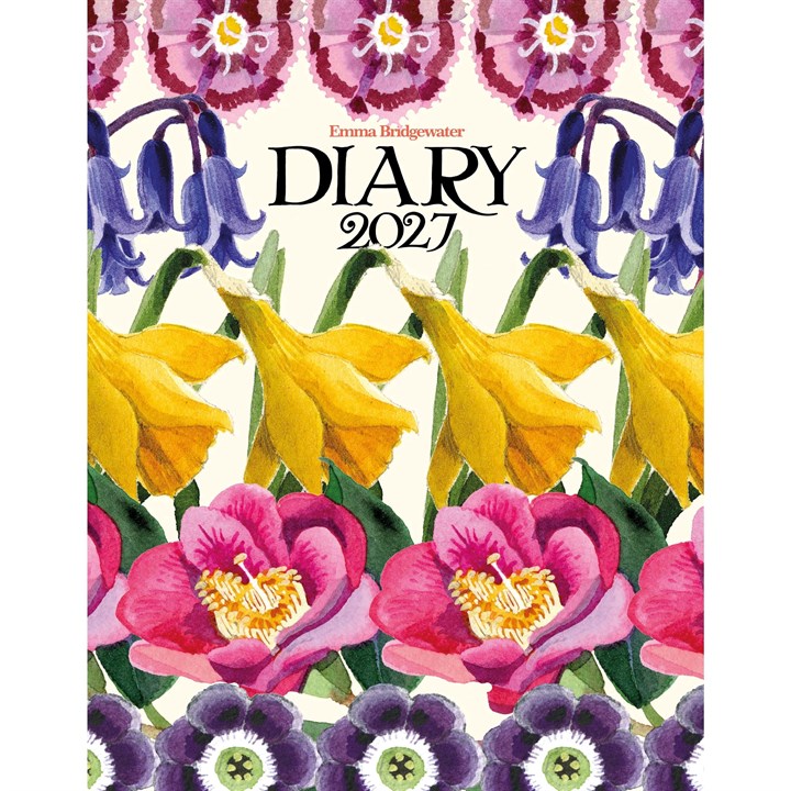 Emma Bridgewater, Flowers A5 Deluxe Diary 2027