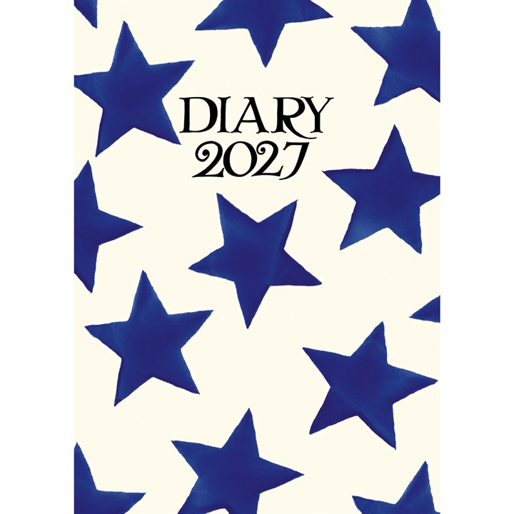 Emma Bridgewater, Blue Stars A6 Diary 2027