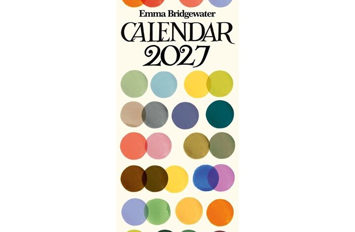 Emma Bridgewater Slim Calendar 2027