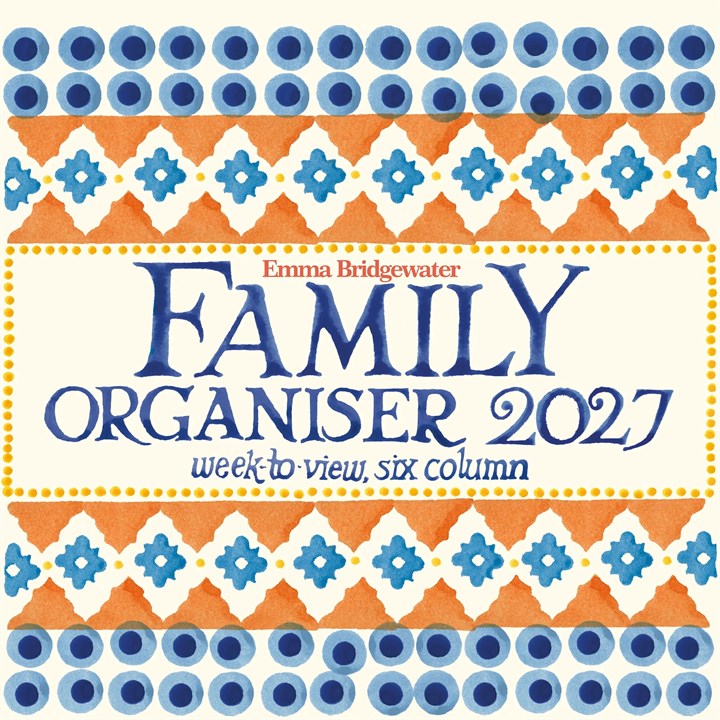 Emma Bridgewater, Sponged Family Organiser 2027