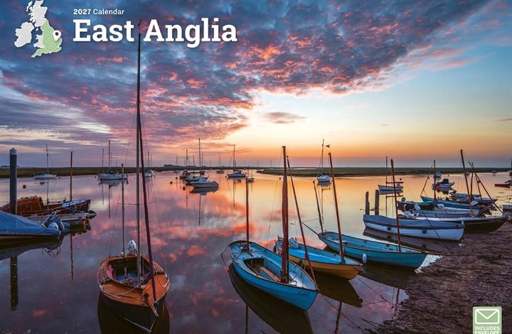 East Anglia A4 Calendar 2027