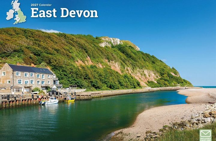 East Devon A4 Calendar 2027