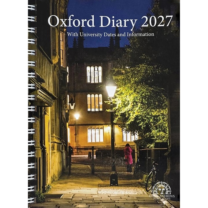 Romance Of Oxford A5 Diary 2026 – 2027
