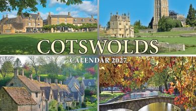 Romance Of The Cotswolds A4 Calendar 2027