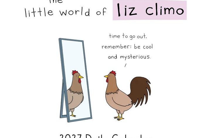 The Little World Of Liz Climo Desk Calendar 2027