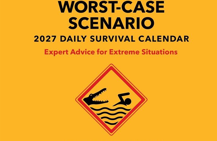 Worst Case Scenario Desk Calendar 2027
