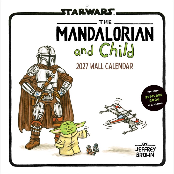 Disney Star Wars, The Mandalorian and Child Calendar 2027
