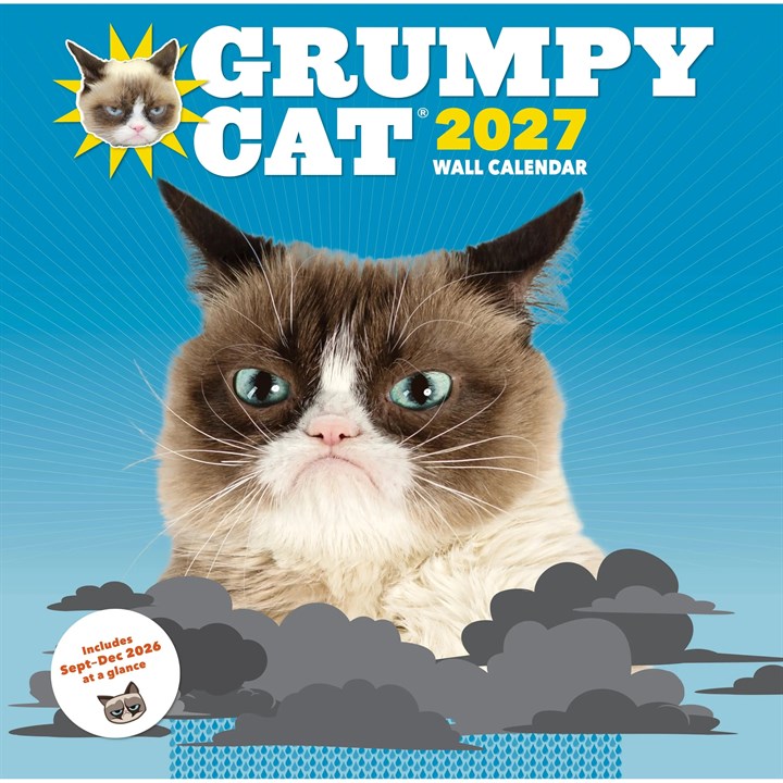 Grumpy Cat Calendar 2027