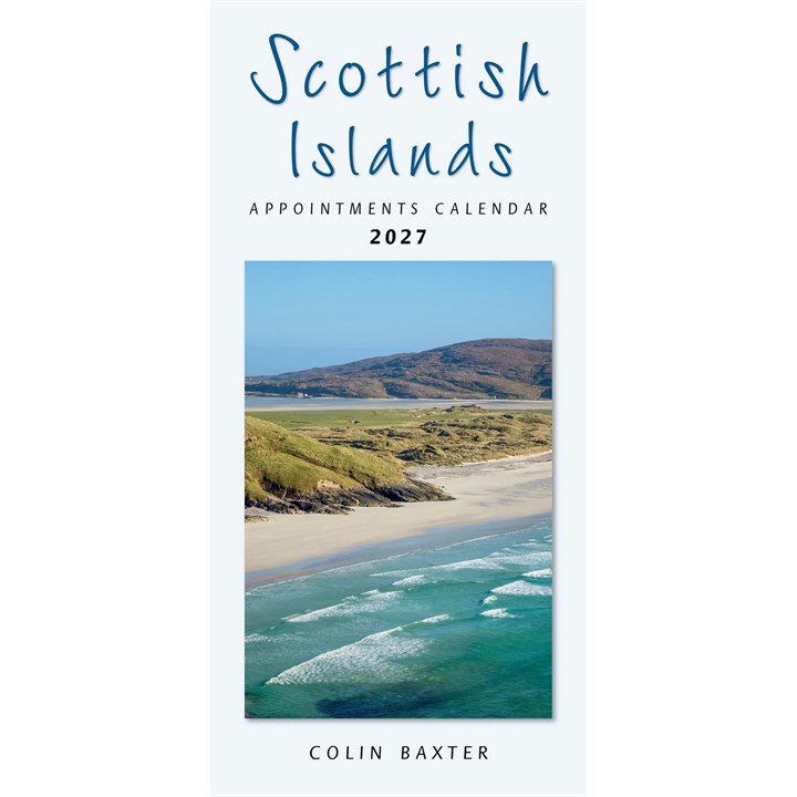 Colin Baxter, Scottish Islands Slim Appointments Calendar 2027