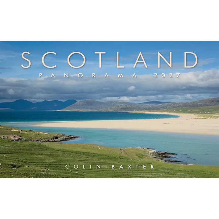 Colin Baxter, Scotland Panorama Deluxe Calendar 2027