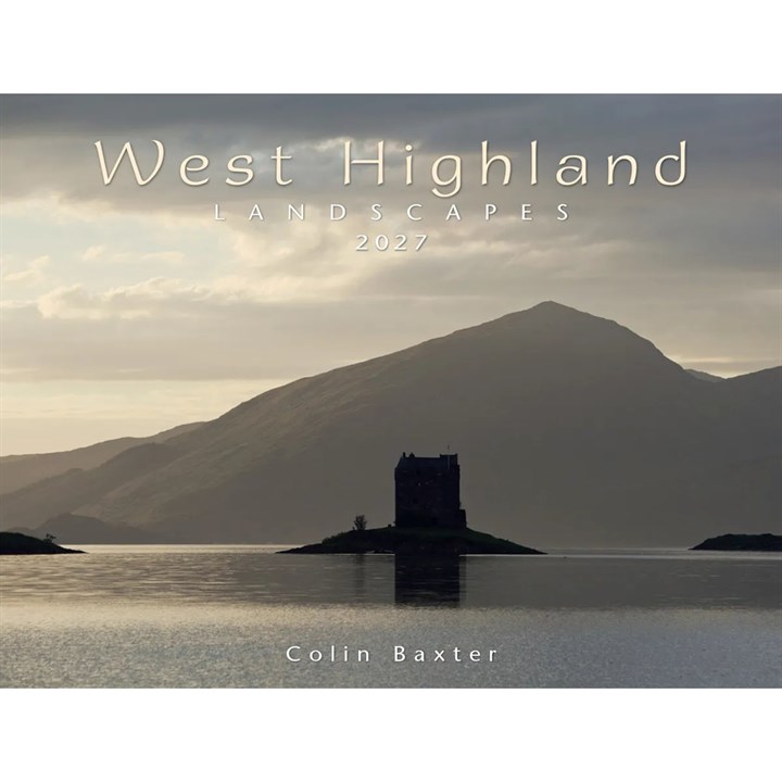 Colin Baxter, West Highland Landscapes A4 Calendar 2027
