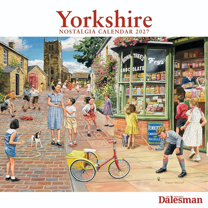 Yorkshire Nostalgia Deluxe Calendar 2027