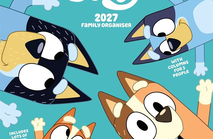 Bluey  Family Planner 2027