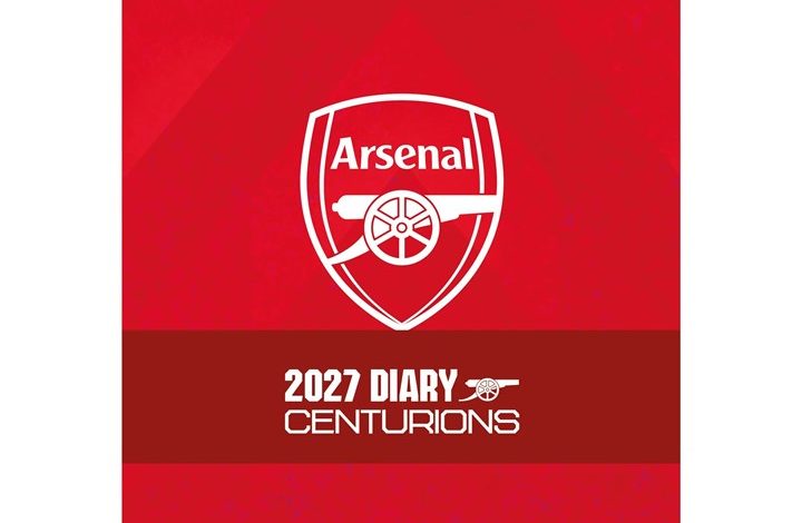 Arsenal FC Trailblazers A5 Diary 2027