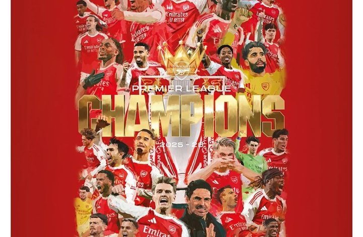Arsenal FC Easel Desk Calendar 2027