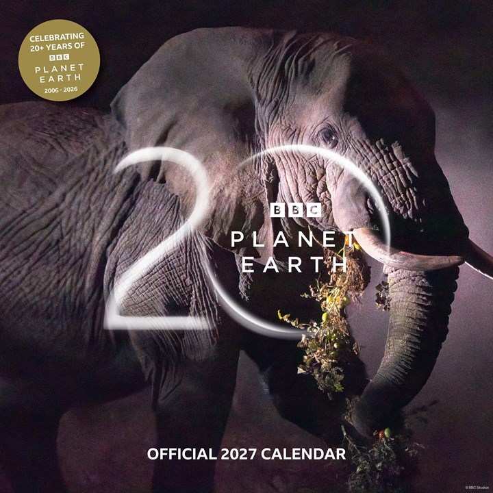 BBC Planet Earth Calendar 2027