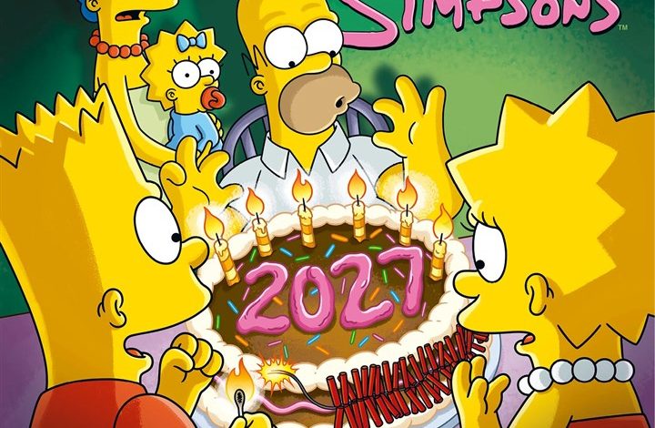 The Simpsons Calendar 2027