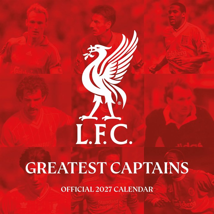 Liverpool FC Greatest Captains Matches Calendar 2027