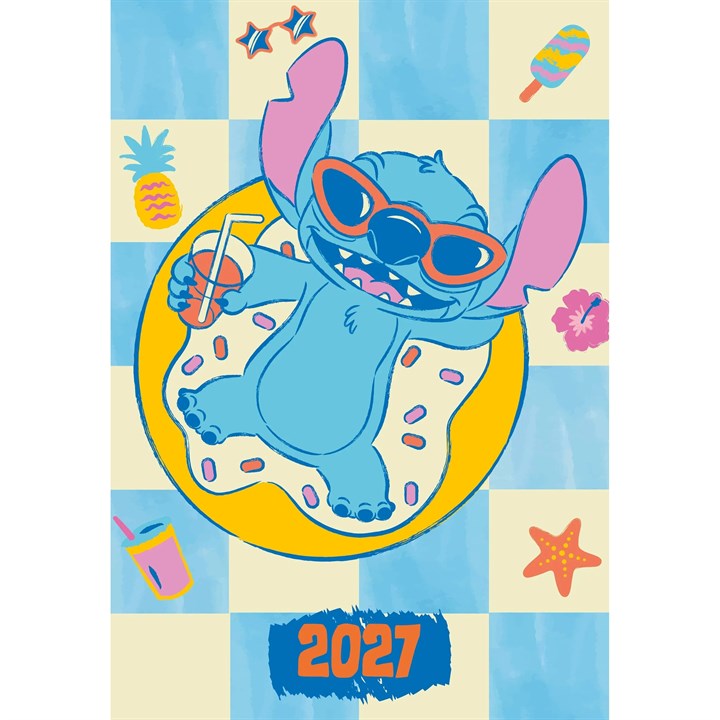 Disney, Stitch A5 Diary 2027