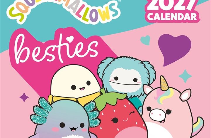 Squishmallows Calendar 2027
