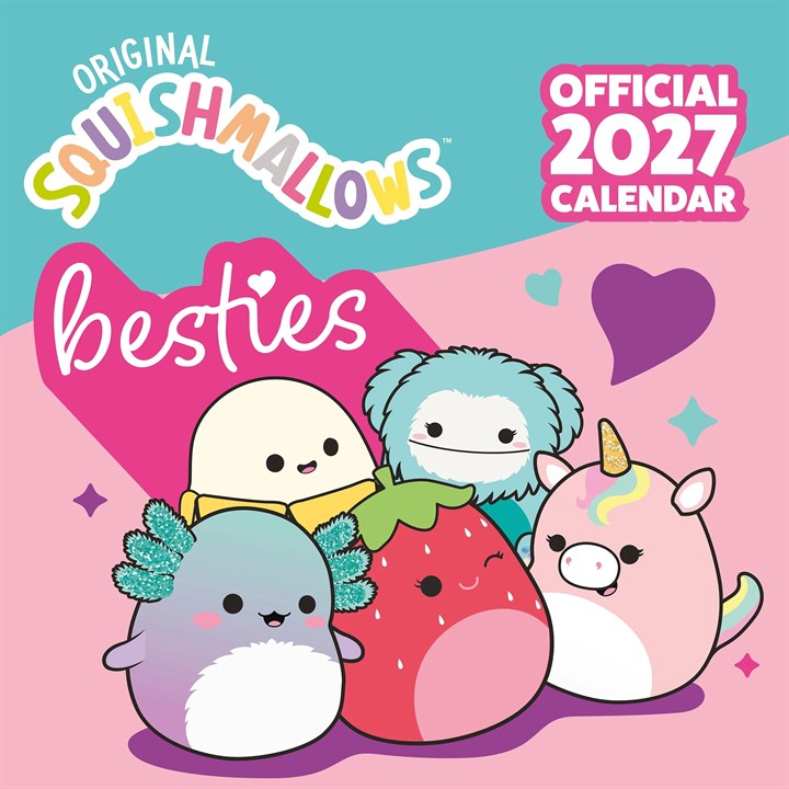 Squishmallows Calendar 2027
