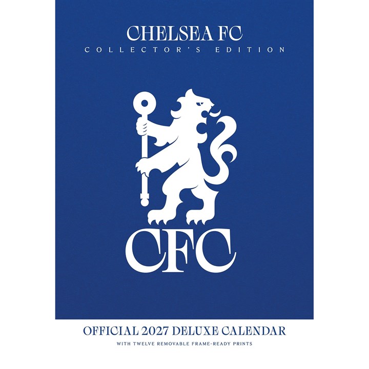 Chelsea FC Collector’s Edition A3 Calendar 2027