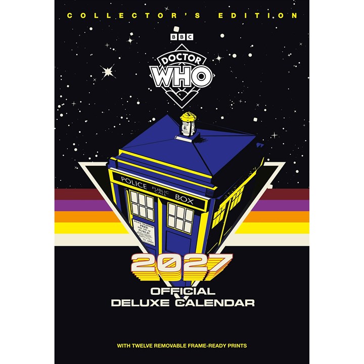 Doctor Who Collector’s Edition A3 Calendar 2027