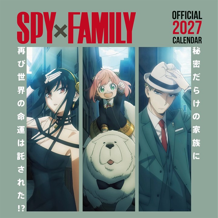 Spy X Family Calendar 2027