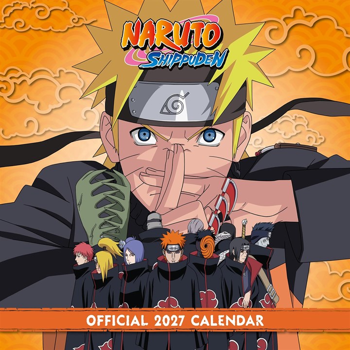 Naruto Shippuden Calendar 2027