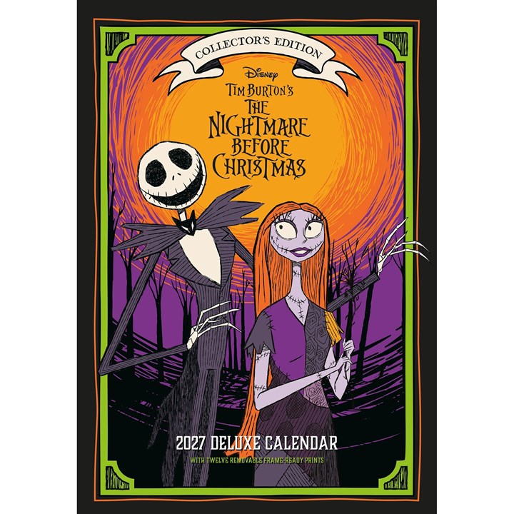 Disney, Nightmare Before Christmas Collector’s Edition A3 Calendar 2027