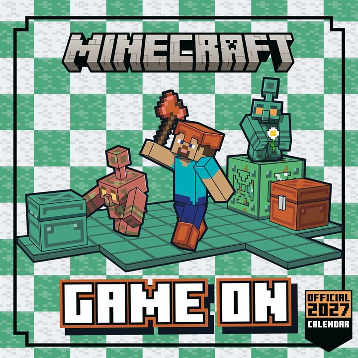 Minecraft Mini Calendar 2027