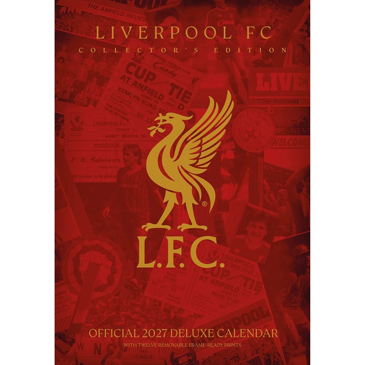 Liverpool FC Collector’s Edition A3 Calendar 2027