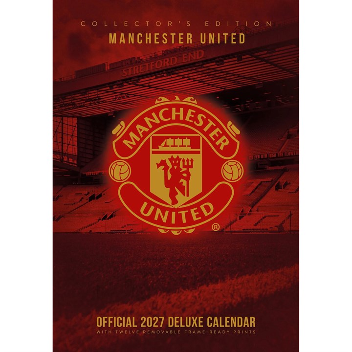 Manchester United FC Collector’s Edition A3 Calendar 2027