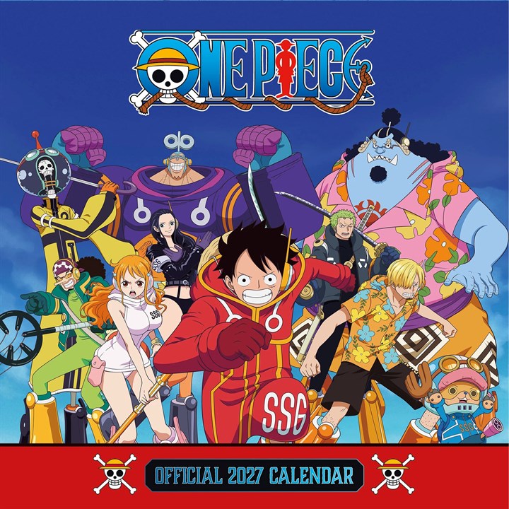 One Piece Calendar 2027