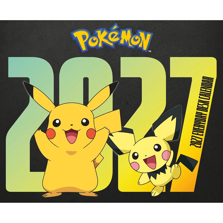 Pokémon Desk Calendar 2027