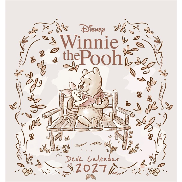 Disney, Winnie the Pooh Easel Desk Calendar 2027