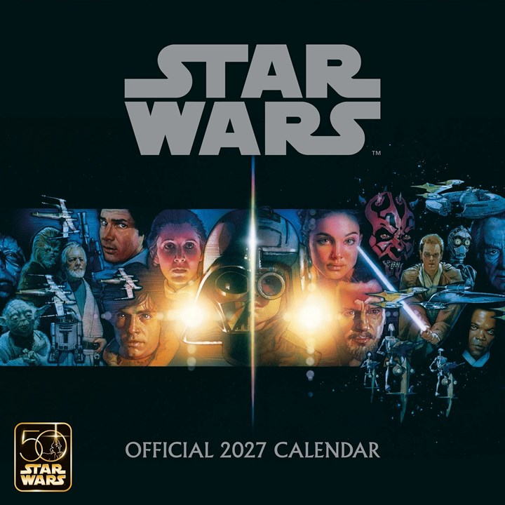 Disney Star Wars Classic Mini Calendar 2027