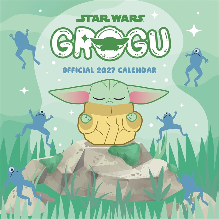 Disney Star Wars, The Mandalorian, Grogu Calendar 2027