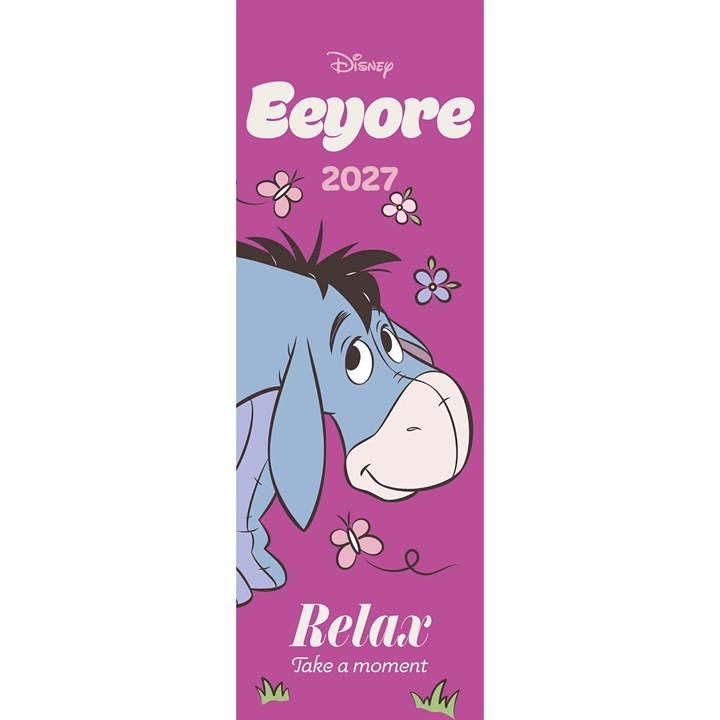 Disney, Winnie The Pooh, Eeyore Slim Calendar 2027