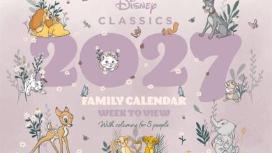 Disney Classics A4 Family Planner 2027